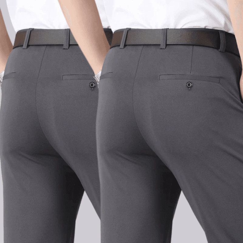 COMPRE 1 E LEVE 2 |  Calça Social Clássica Alfaiataria Gentleman 2024 + Brinde Cinto