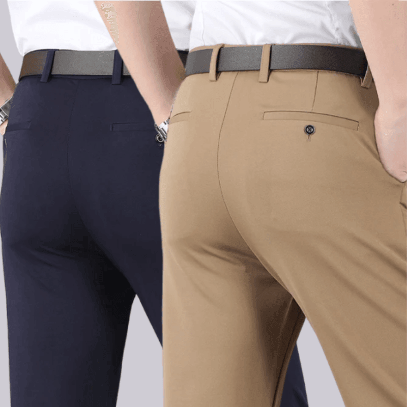 COMPRE 1 E LEVE 2 |  Calça Social Clássica Alfaiataria Gentleman 2024 + Brinde Cinto