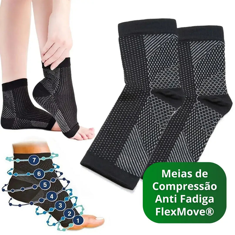 Meias de Compressão Anti Fadiga FlexMove®