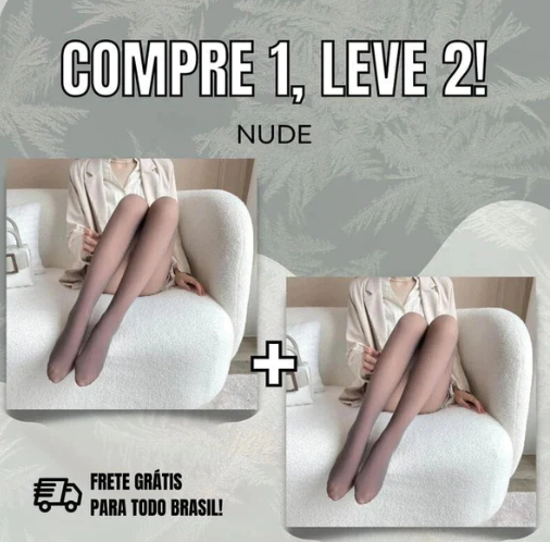 Meia Calça Térmica Forrada de Lã - Compre 1 Leve 2 | Promoção de Inverno ❄️