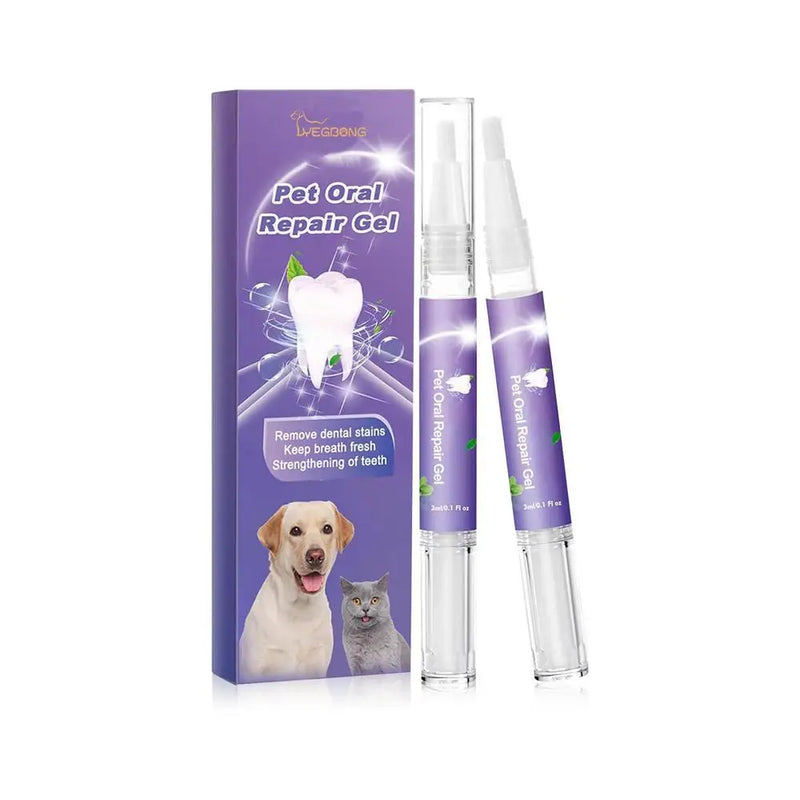 Gel Oral Repair™ - Gel Removedor de Manchas e Bactérias Dentárias Para Pet[COMPRE 1 - LEVE 2]