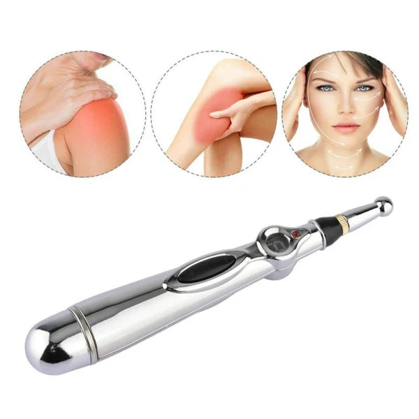 Caneta Acupuntura Massageadora Corporal + BRINDES EXCLUSIVOS!