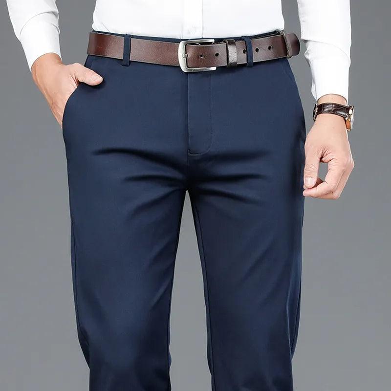 COMPRE 1 E LEVE 2 |  Calça Social Clássica Alfaiataria Gentleman 2024 + Brinde Cinto