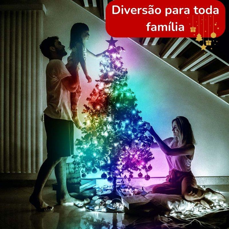 SmartLed™ - Luzes Inteligentes de Natal Controladas pelo Celular