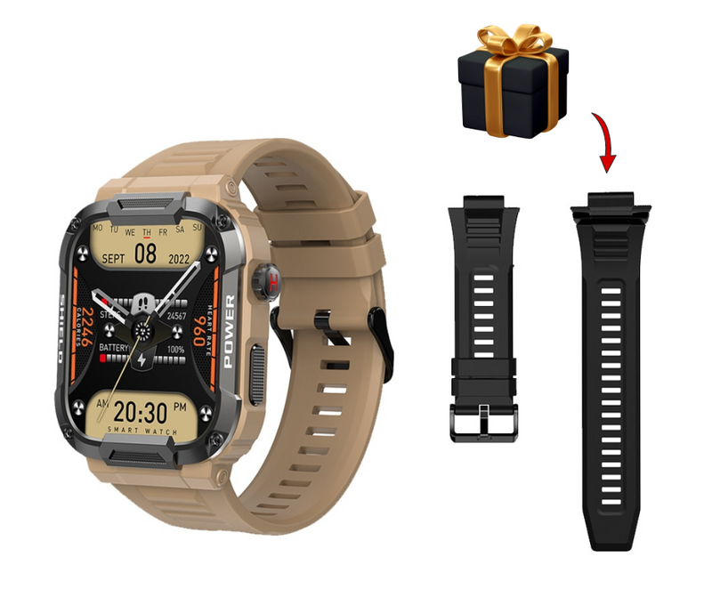 SmartWatch H Shock + Pulseira de Brinde